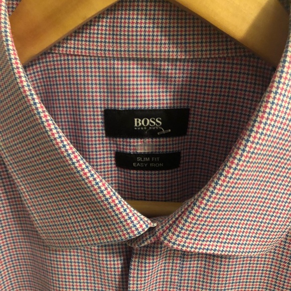 SOLD Hugo Boss Shirt 16.5 - Picture 3 of 9